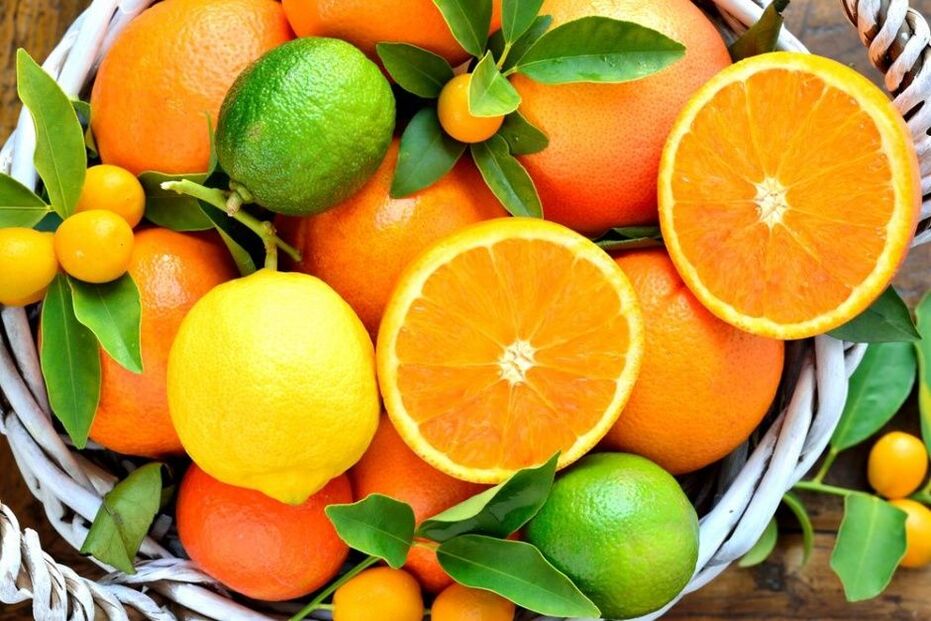 апельсин жана лимон үчүн потенции