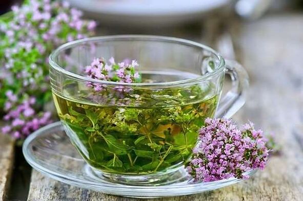 Либиону өркүндөтүү үчүн Thyme Tea